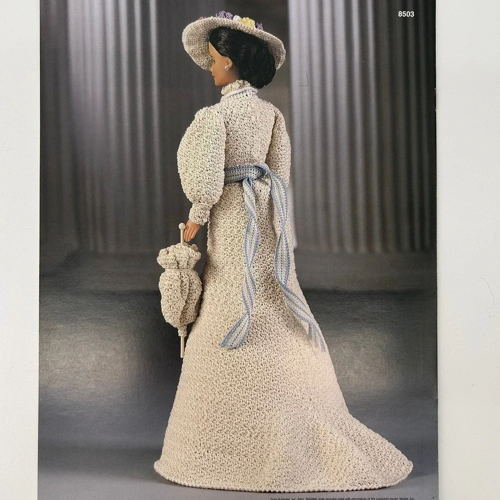 Edith Roosevelt Barbie Crochet Pattern – First Ladies of America Collection Anni